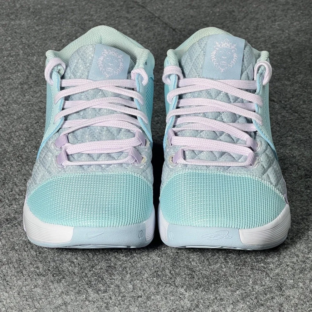 NIB Nike LeBron Witness VIII Men's 7 / Wmns 8.5 Blue Lavender Sneaker FB2239-401